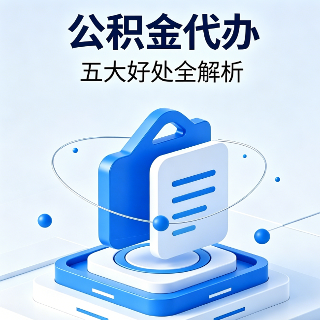 河北公积金代办到底值不值？这5大好处让你少走弯路